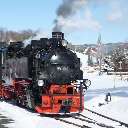 Ferienwohnungen "Am Schloessel" Oberwiesenthal Buitenkant foto