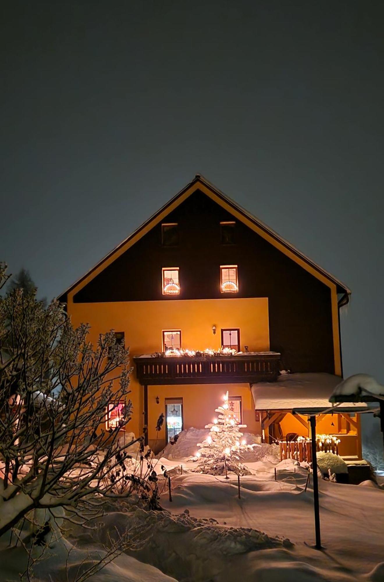 Ferienwohnungen "Am Schloessel" Oberwiesenthal Buitenkant foto