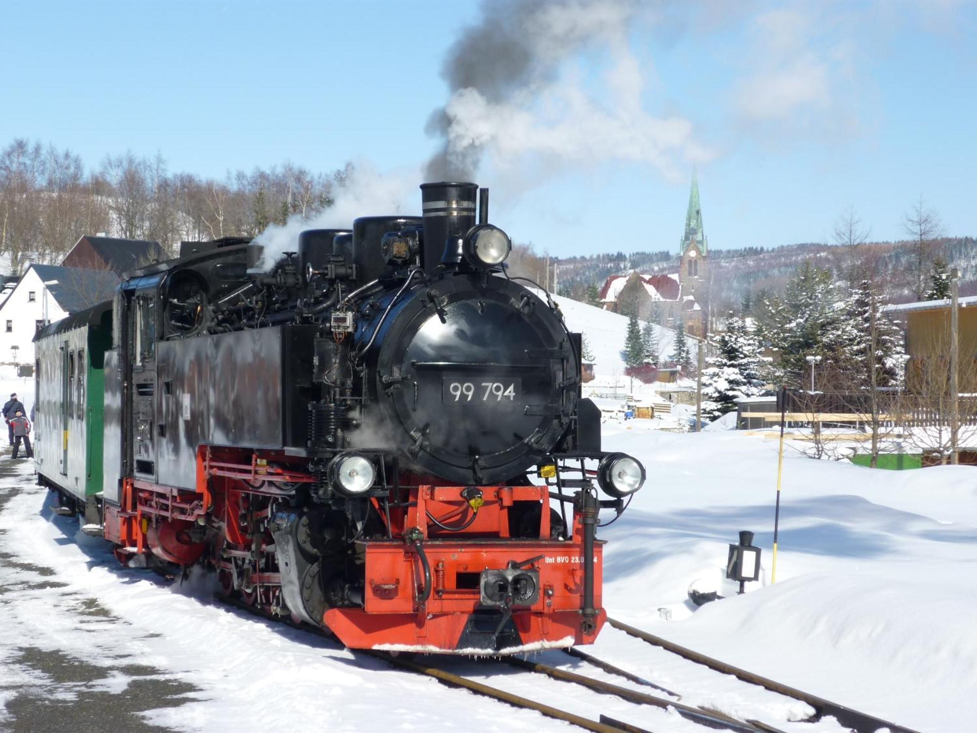 Ferienwohnungen "Am Schloessel" Oberwiesenthal Buitenkant foto