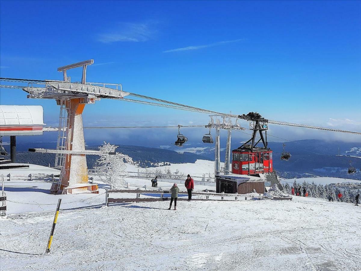 Ferienwohnungen "Am Schloessel" Oberwiesenthal Buitenkant foto